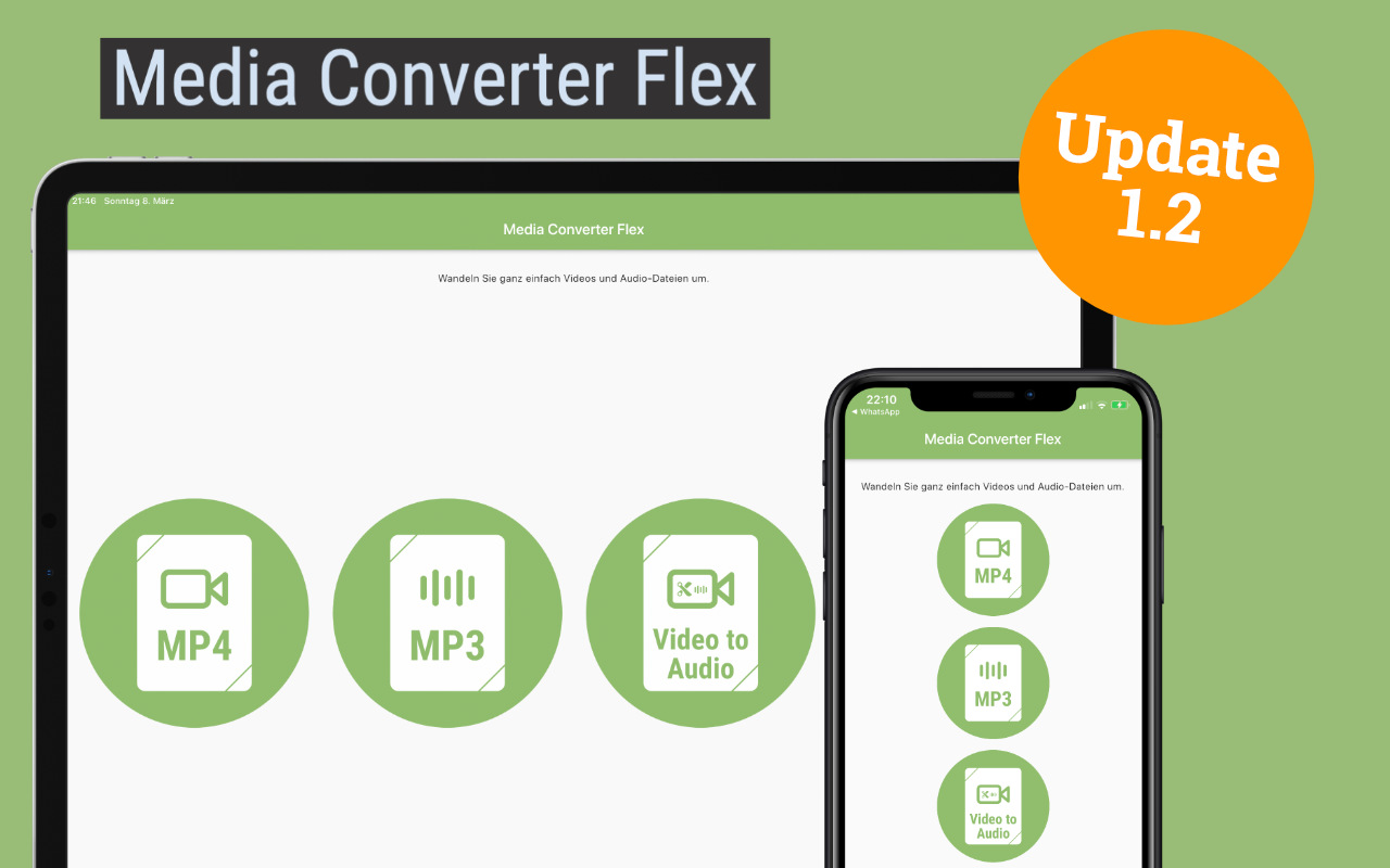 Media Converter Flex 1.2 Update