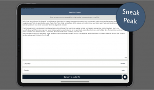 Neue App: Let Us Listen