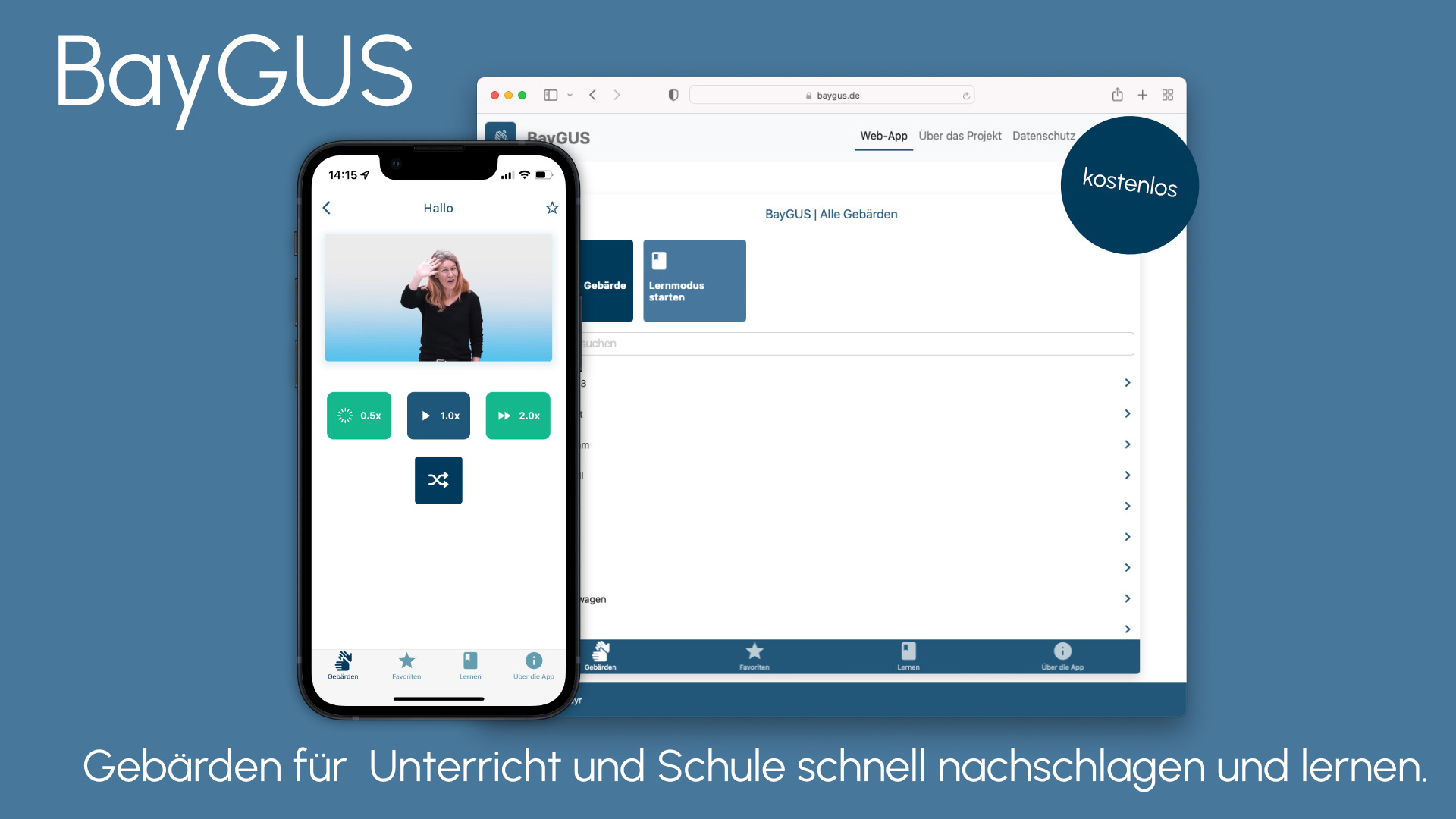 BayGUS: Ein spannendes App- und Web-Projekt